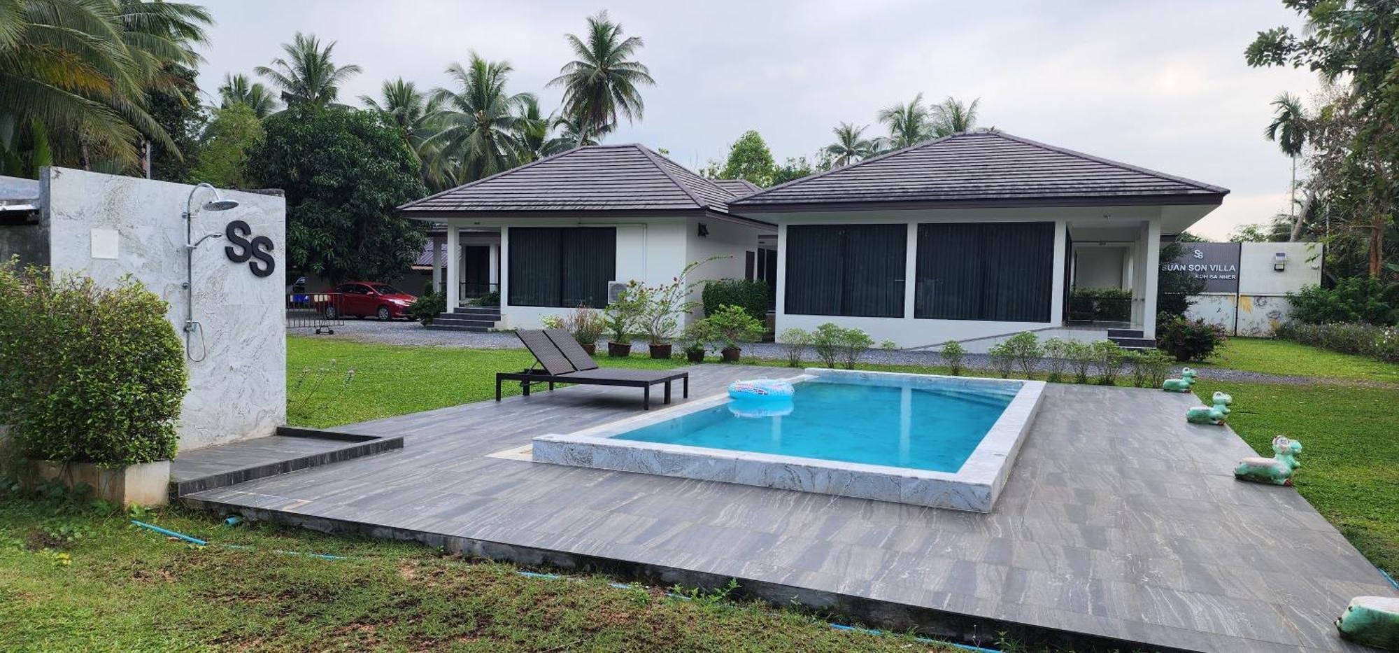 Suan Son Villa Koh Sa Nher สวนสนธิ์วิลล่า เกาะเสนอ Sha Сураттхани Экстерьер фото